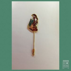 Vintage Cloisonné Stick Pin/Brooch