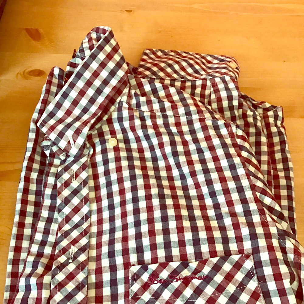 Ben Sherman Classic Gingham Button Down!