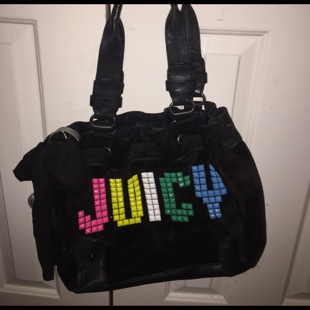 Juicy couture rainbow studded bag!! *AUTHENTIC*