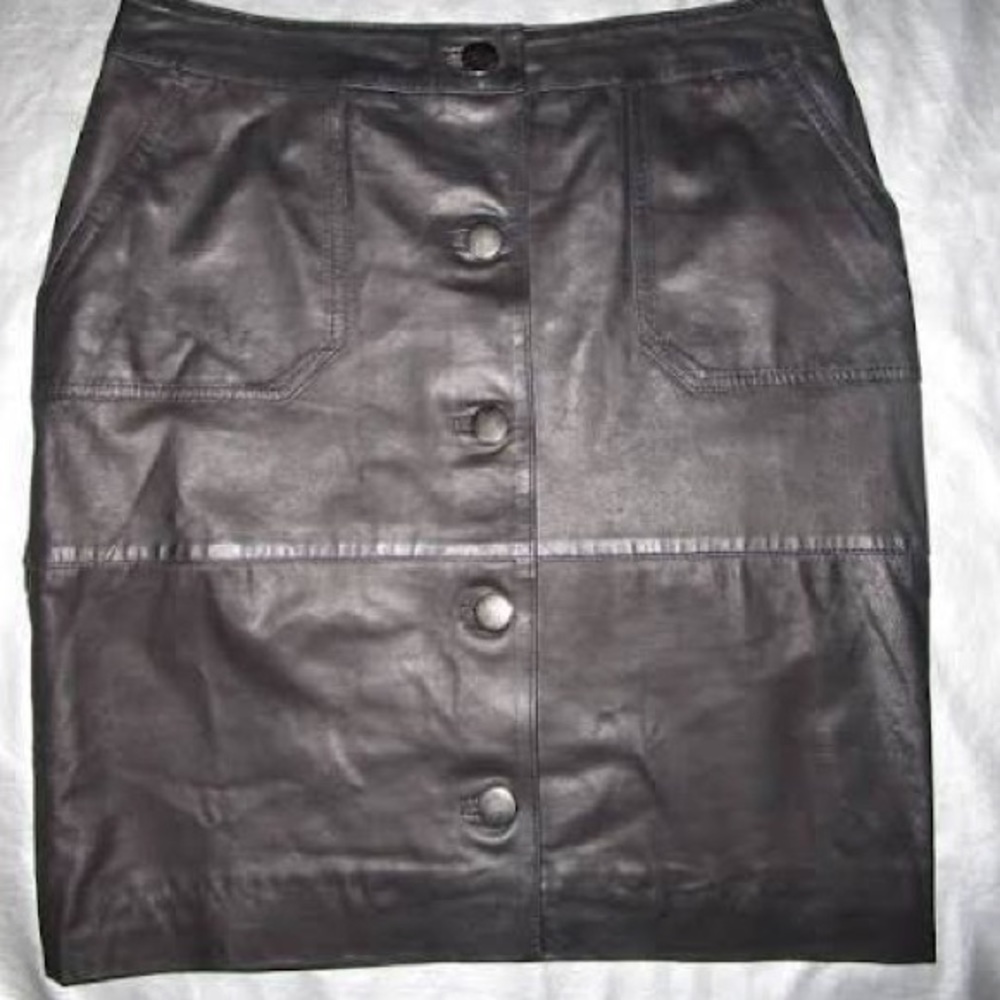COSTER COPENHAGEN suede skirt