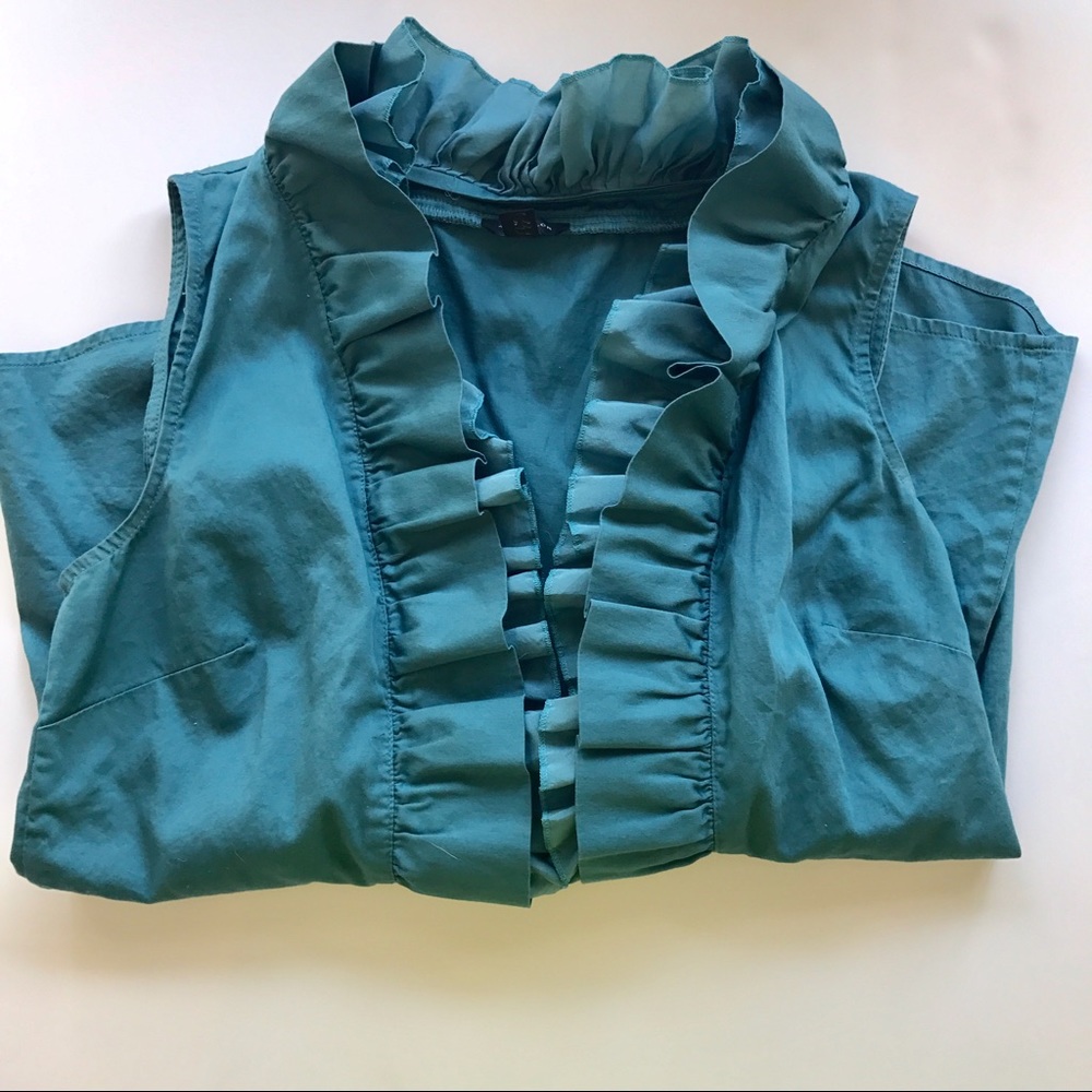 *SOLD* Ann Taylor ruffle shirt