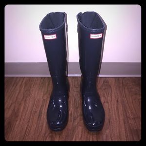 Wide Calf Hunter Rain Boots