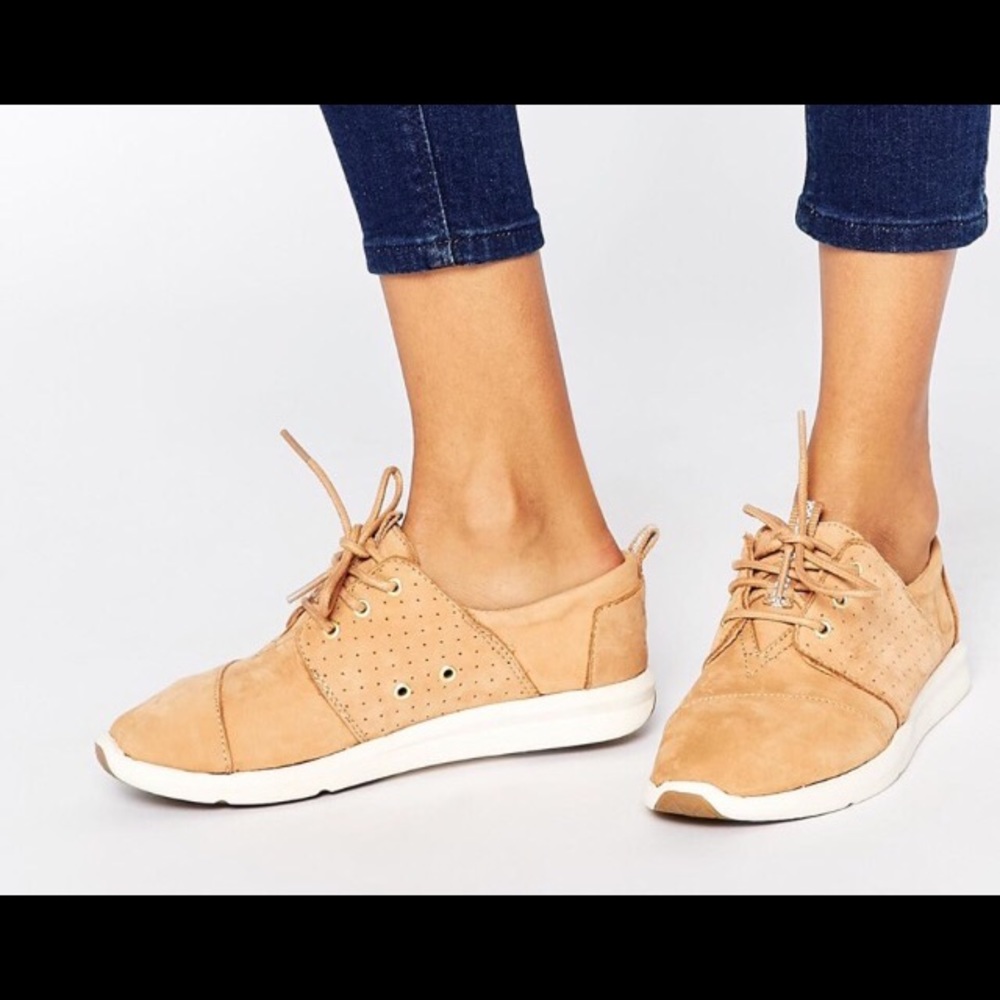 Toms Nubuck Leather Sneakers