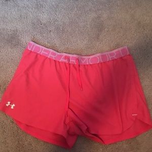 Under armor exercise shorts