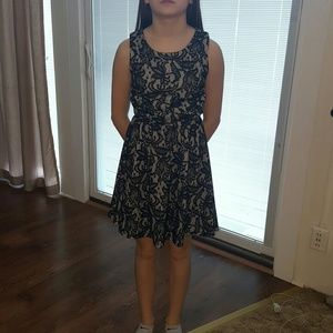 Dresses - Lace overlay dress Dresses - Lace overlay dress