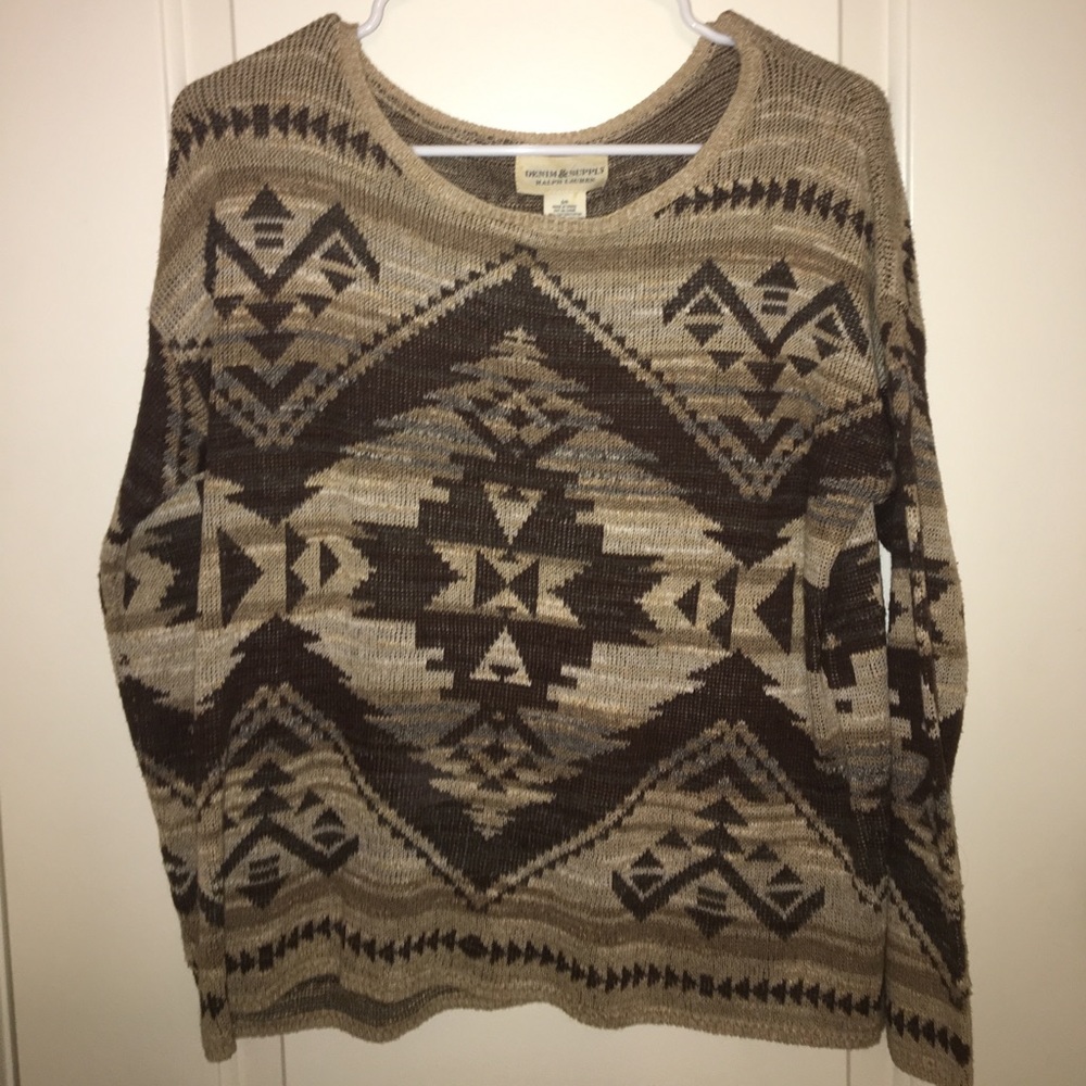 Ralph Lauren Aztec Sweater