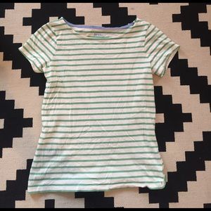 Boden short-sleeved Breton tee, size 6