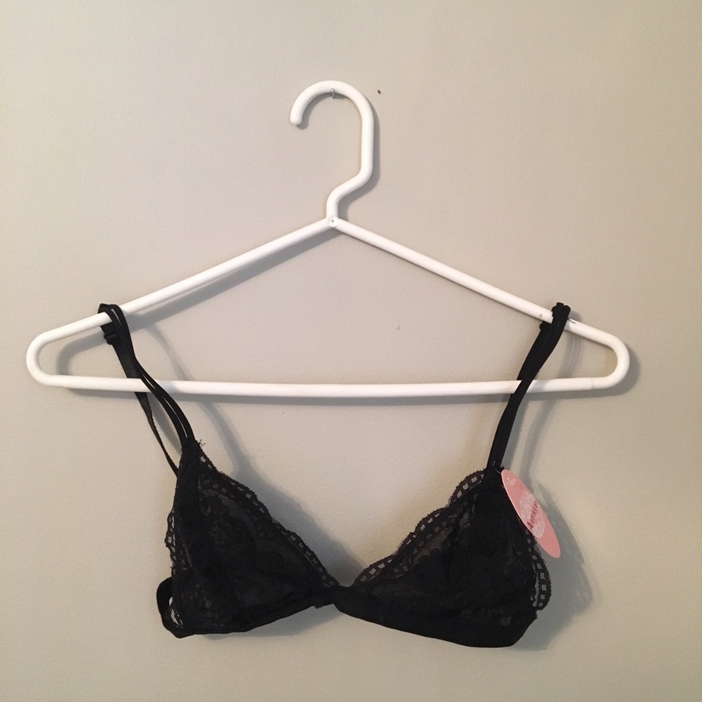 2 Lace Barrettes - White, Black