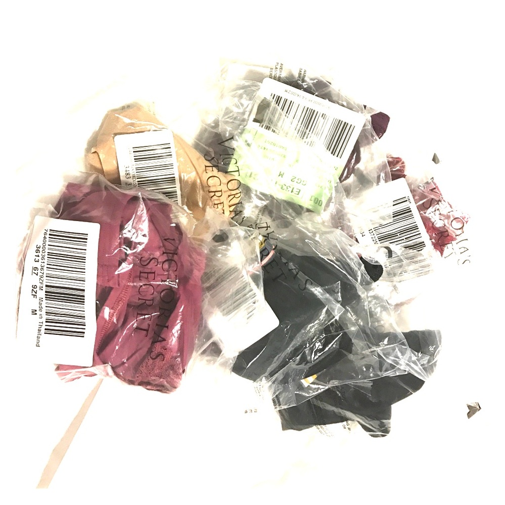 Brand NEW; never tried on. LOT of 6 VS panties!