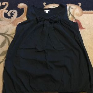 Xhilation black sleeveless top