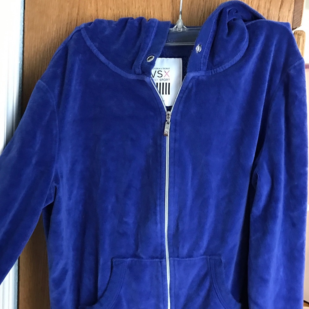 vs velour/ track jacket