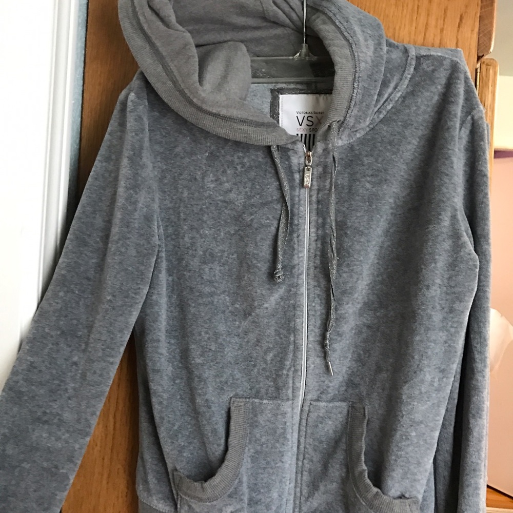 grey vs velour track jacket