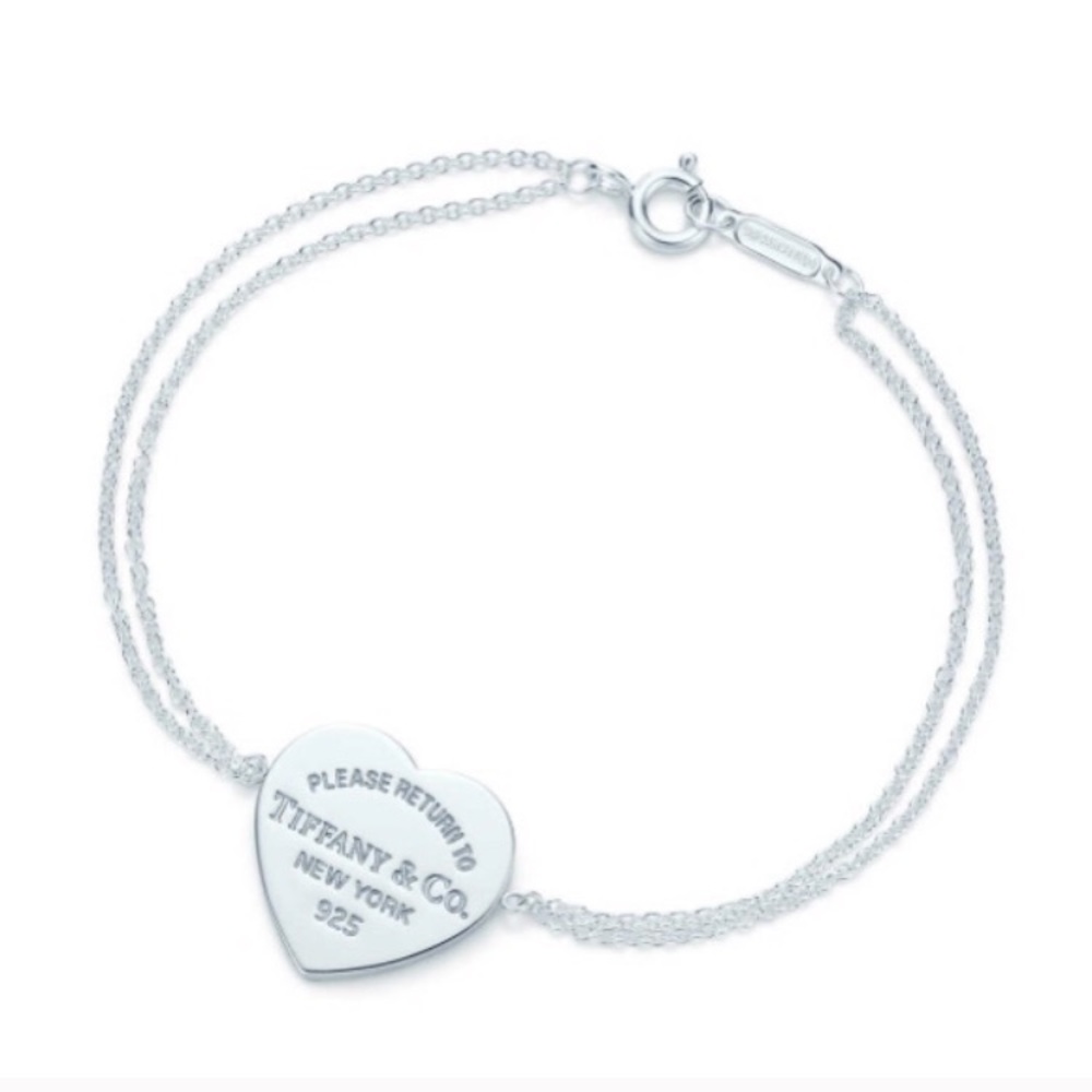 Tiffany heart tag bracelet