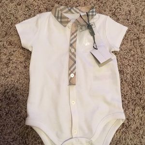 Burberry onesie