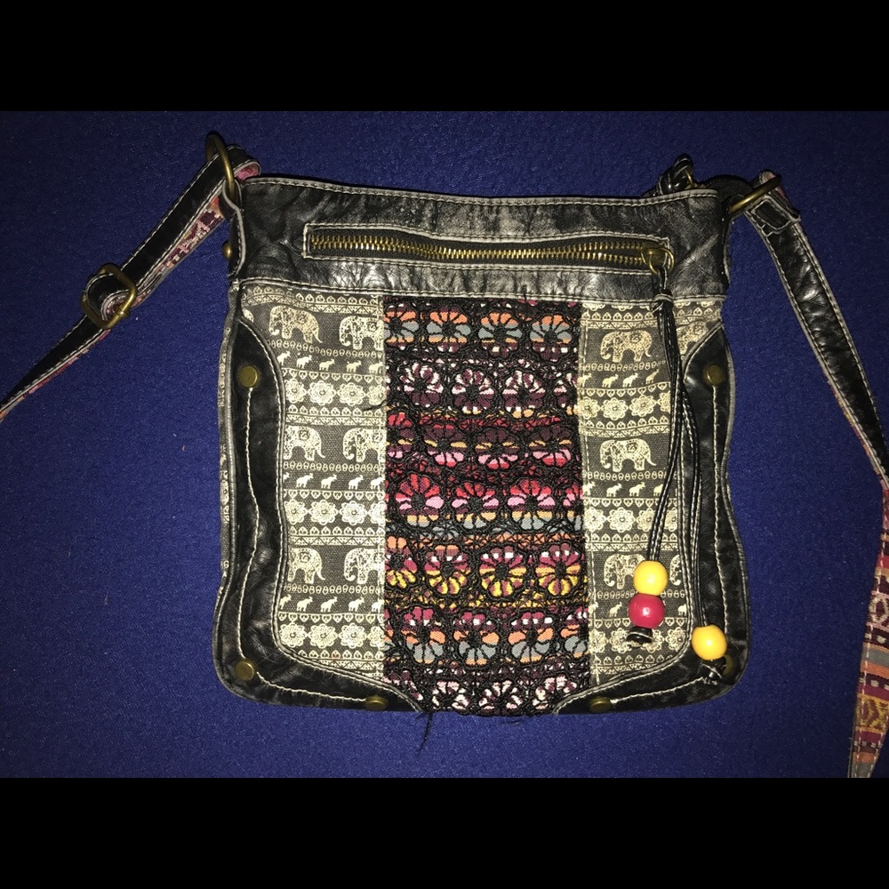 Elephant hippie boho crossbody