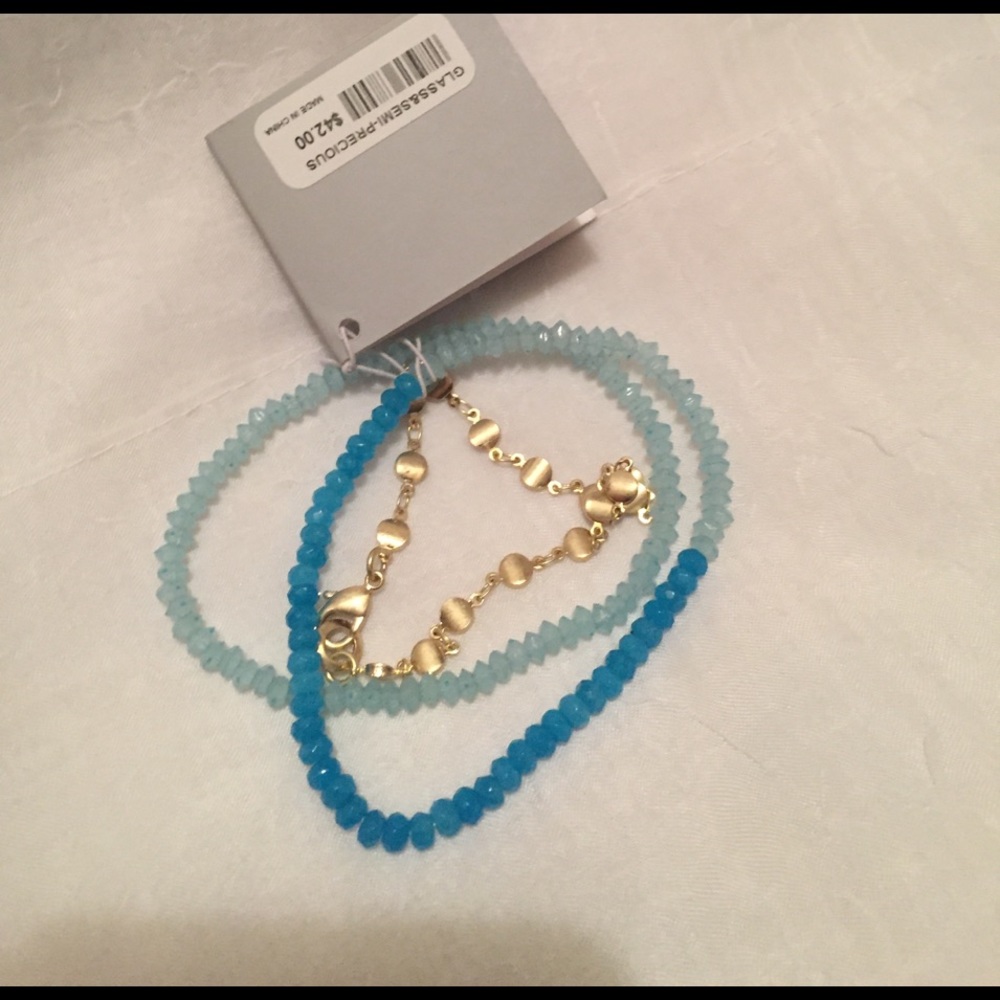JUST IN! Semi precious glass, handmade