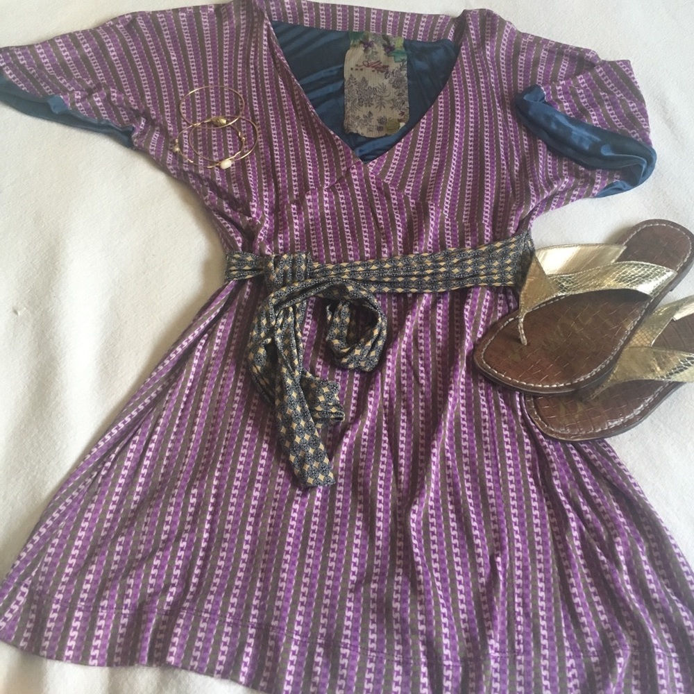 Anthropology silk blouse