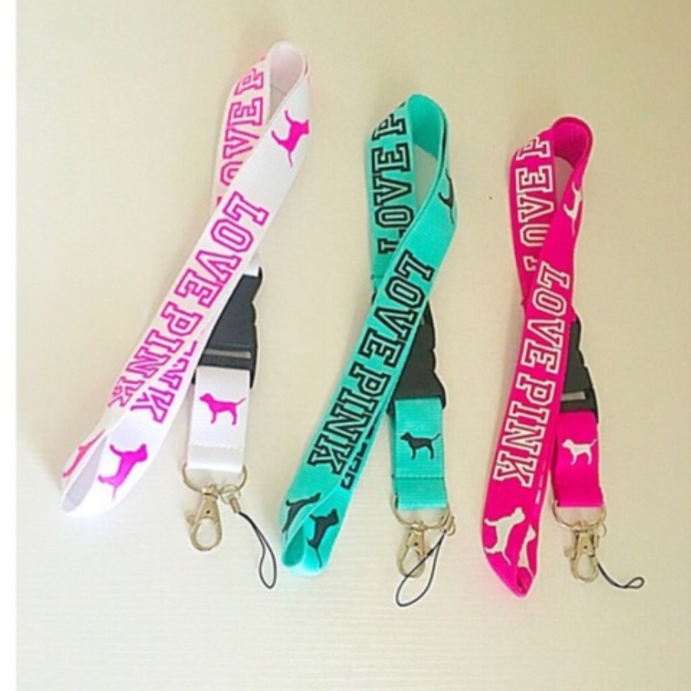 3 LOVE PINK LANYARD!!NEW!!