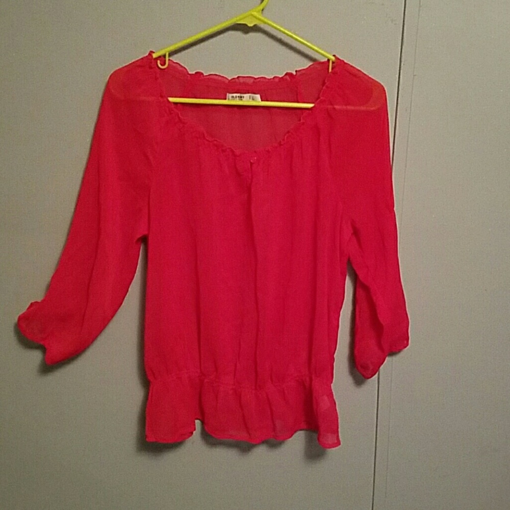 Pink top
