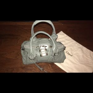 Chloe Paddington Padlock Satchel