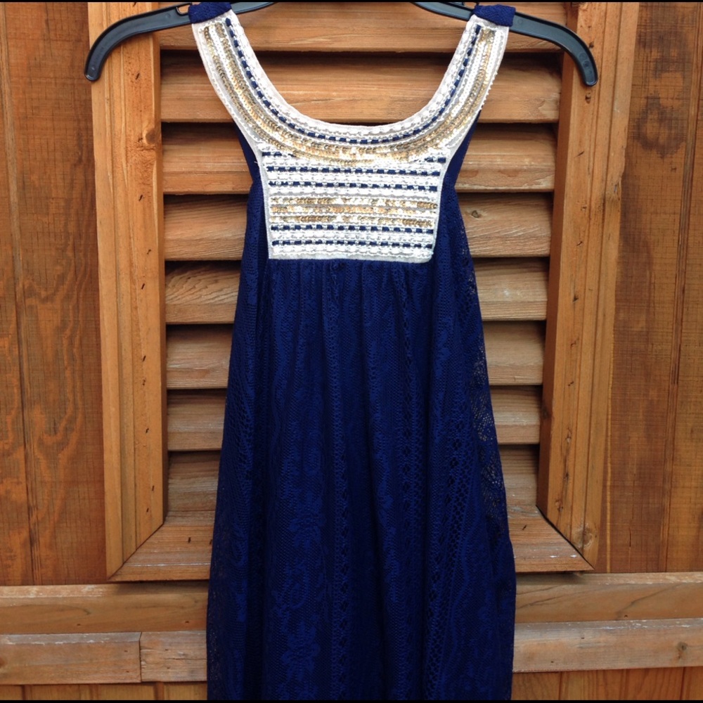 🚨SALE🚨Lace Dress with Sequence