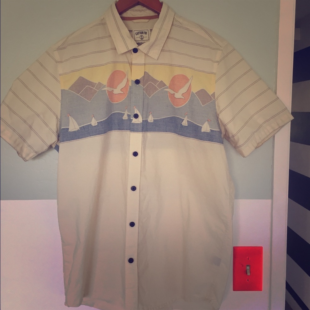Captain Fin Button Up