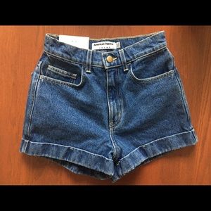 NWT American Apparel High Waisted Shorts size 25
