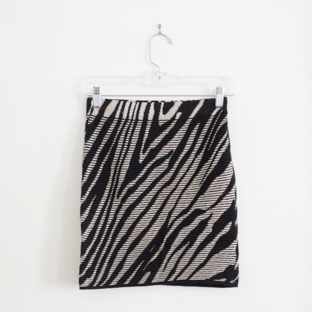 silence + noise • bodycon sweater skirt
