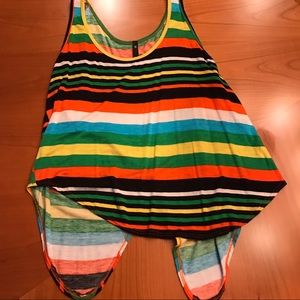 Love Culture Multicolored Stripe Tank Top