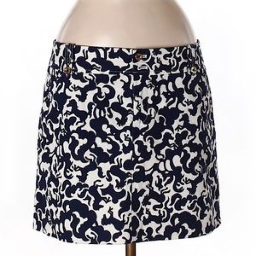 Lilly Pulitzer Corduroy Skirt Size 4