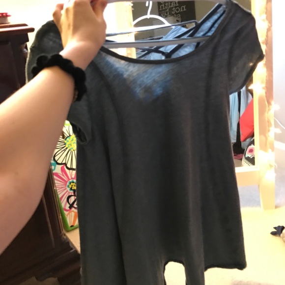 Lace up tee - Picture 1 of 3