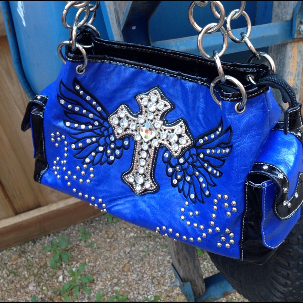 Jeweled Cross Purse