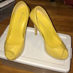Yellow Pumps