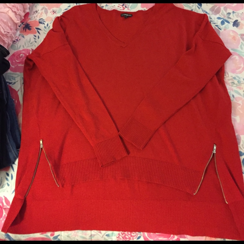 Express Red Sweater