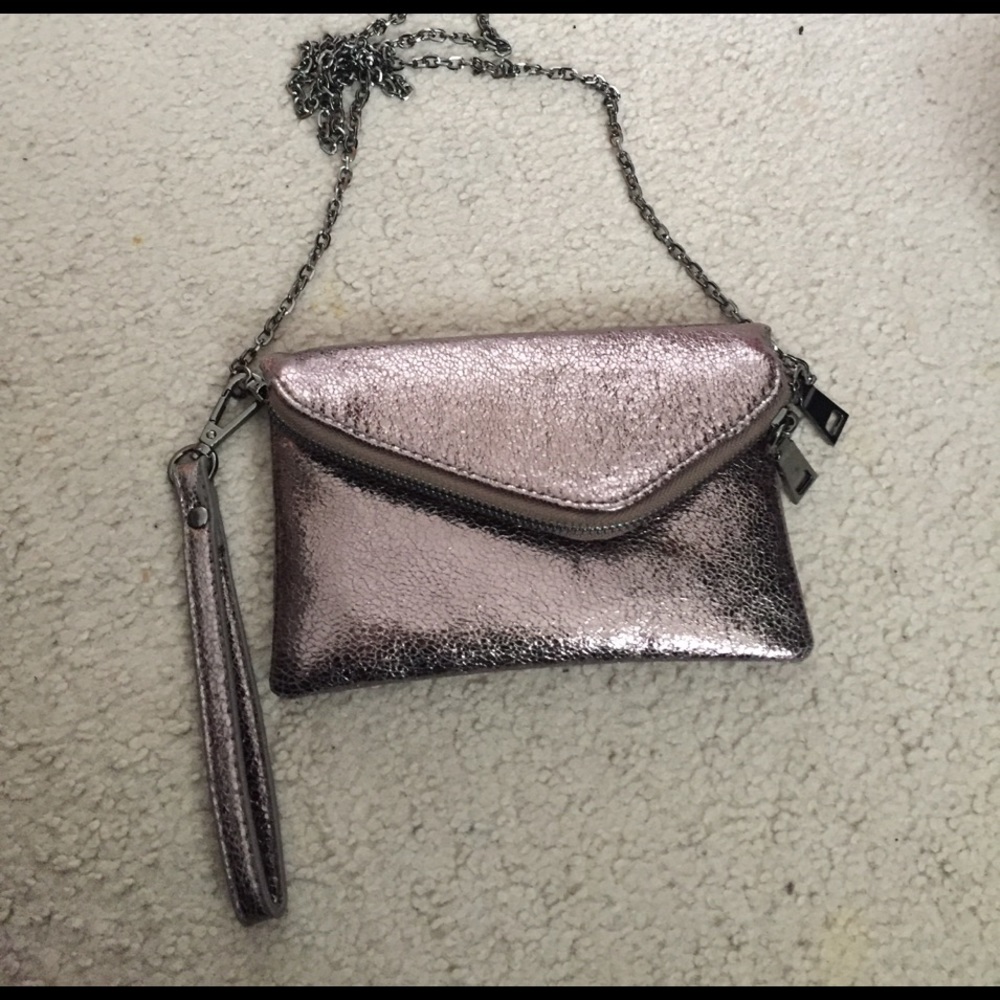 Metallic Wristlet