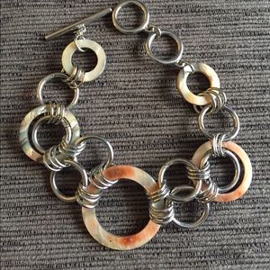 Lia Sophia two toned bracelet