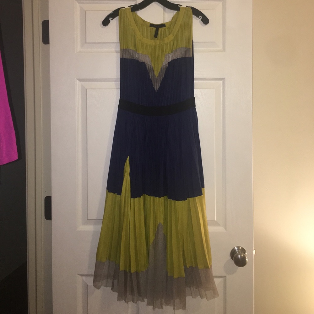 Bcbg pleated Dress