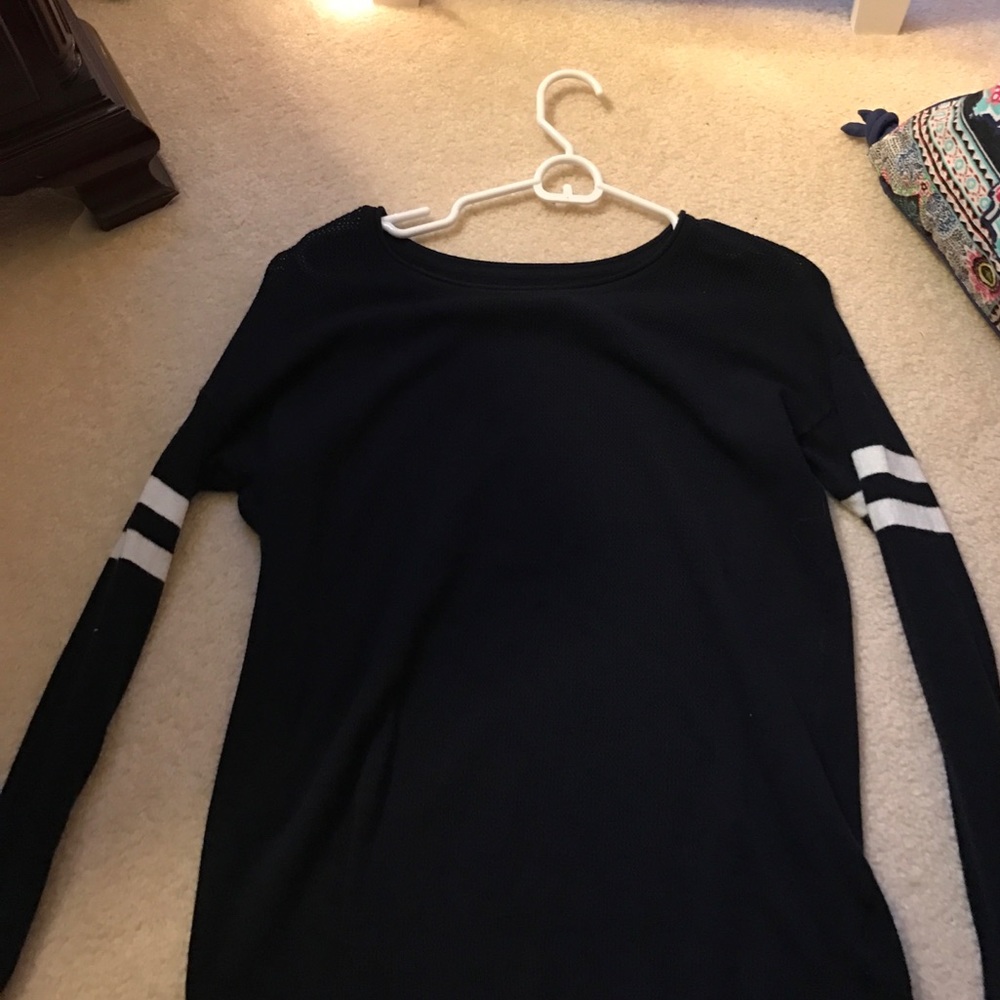 Navy sweater
