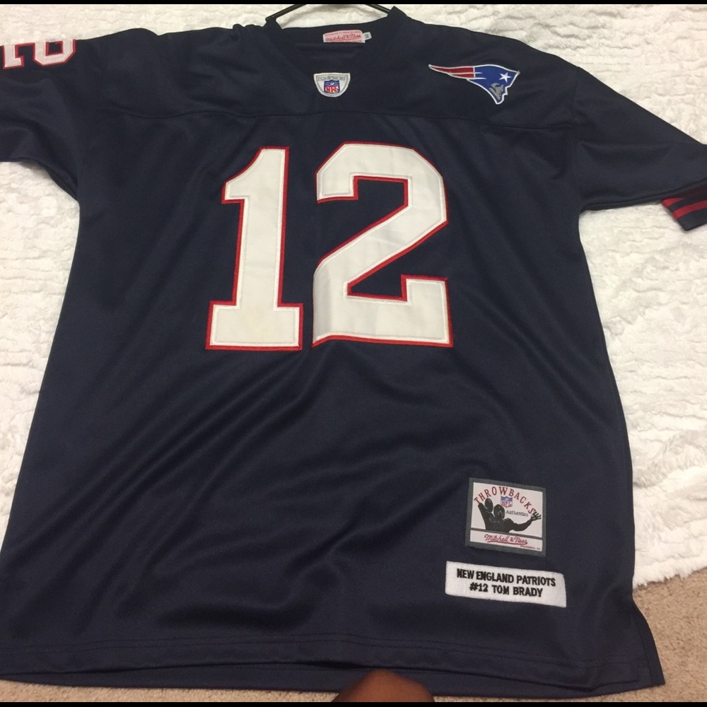 Jersey of Brady 12 NFL Tom Brady the best!