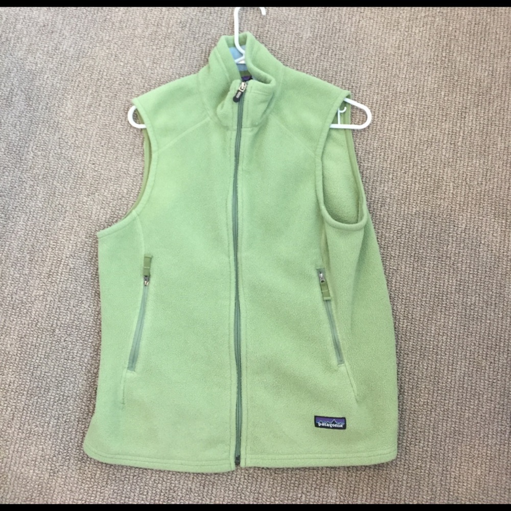 Vintage Green Patagonia Vest