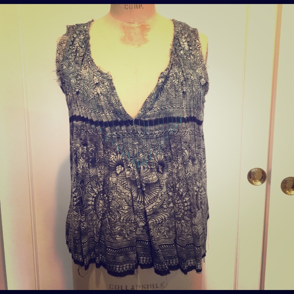 Free People 3 strap top