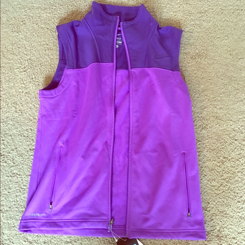 Brand new with tags. Medium Nike vest. Purple.