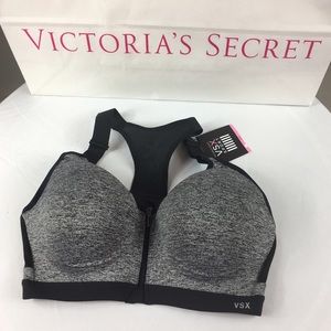 NEW Victoria's Secret VSX Incredible Sport Zip Bra