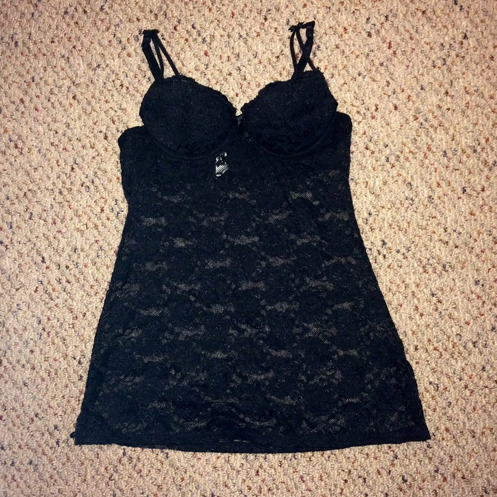 Black Lace Lingerie
