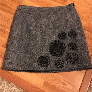 Skirt with flower detail