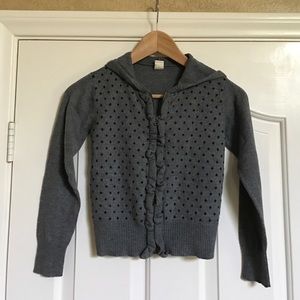 Old Navy zip up cardigan, girls M (8)