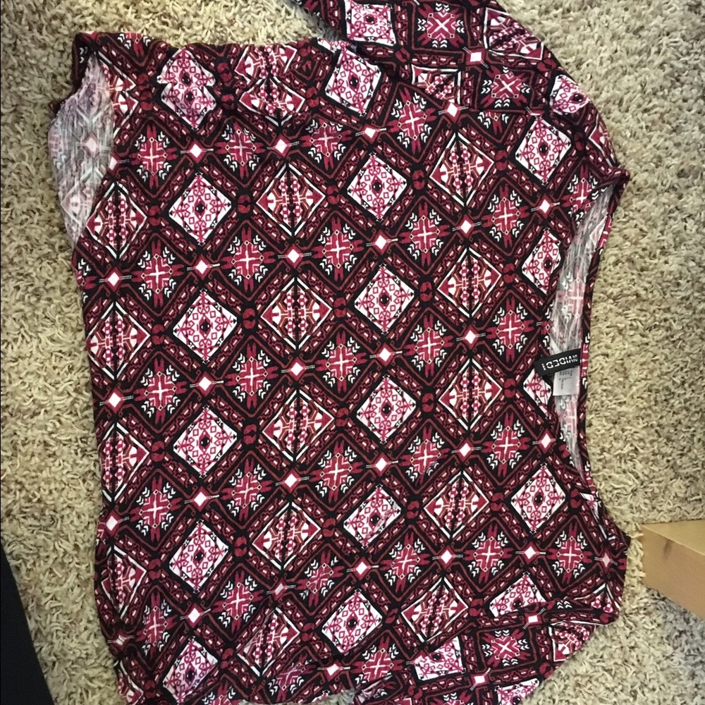 H&M cropped long sleeve shirt