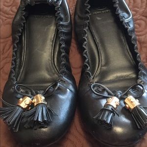 EUC Tory Burch Reva Flats