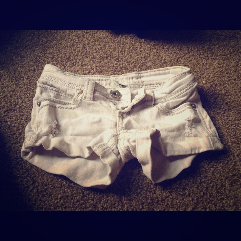 White shorts. Barely worn .