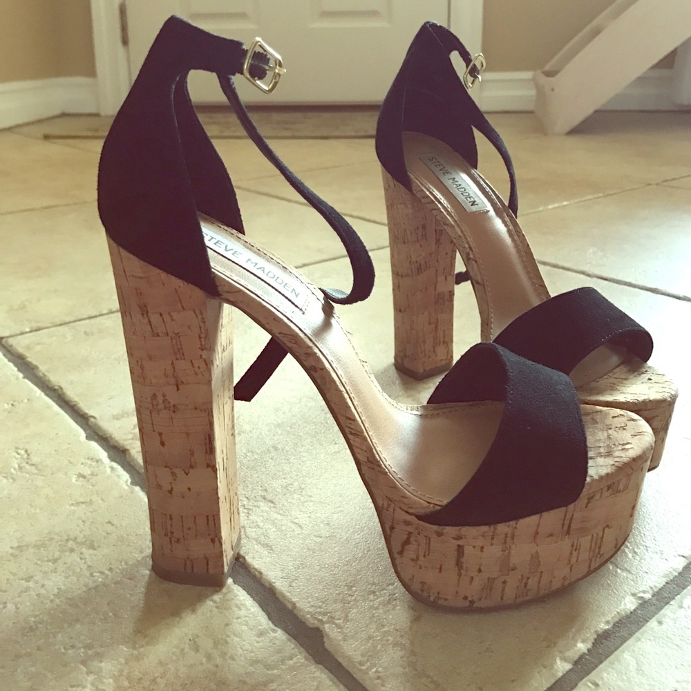 Steve Madden Gonzo Platform Sandal (Heels)